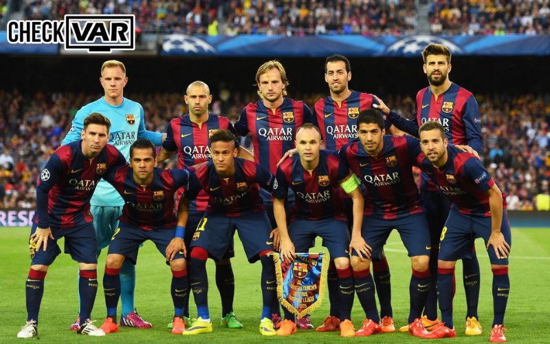 CheckVAR - Barcelona ở mùa giải 2015 thời HLV Enrique có Lionel Messi, Luis Suarez và Neymar trên hàng công